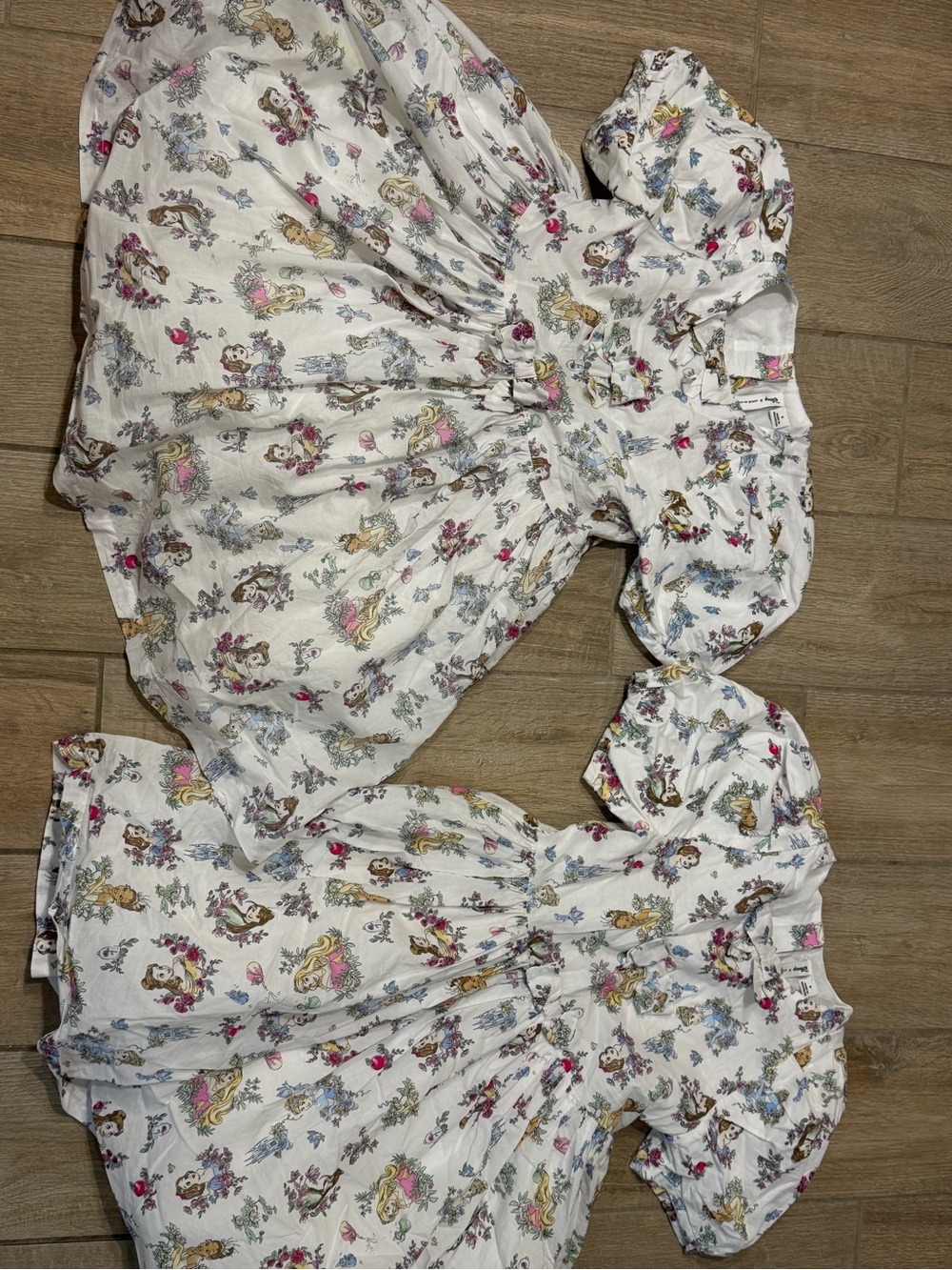 2 Disney Janie and Jack Girls Princess Dresses size 6 and 8